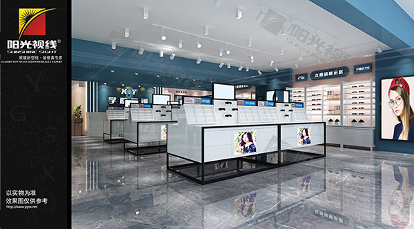 眼鏡店裝修之眼鏡展柜對店鋪的重要性