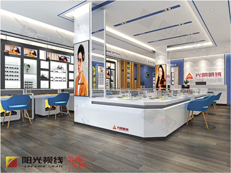 眼鏡店裝修圖片-陽光視線
