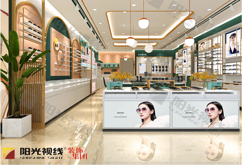 遼寧凌海莫凡眼鏡店裝修效果圖