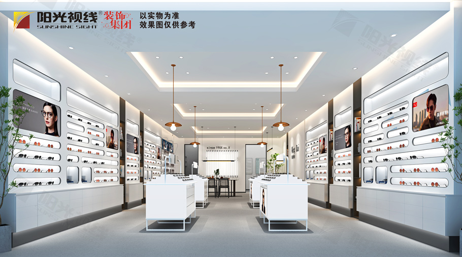 眼鏡店裝修時眼鏡展示柜應(yīng)該注意哪些問題