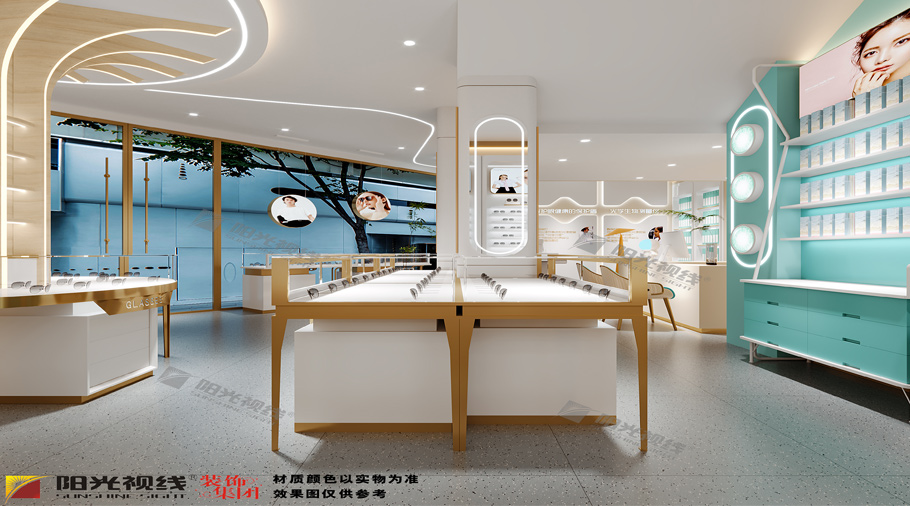 怎么利用視錯(cuò)覺裝修眼鏡店
