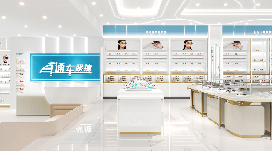 高分子膜壓工藝，助力眼鏡展柜的卓越表現